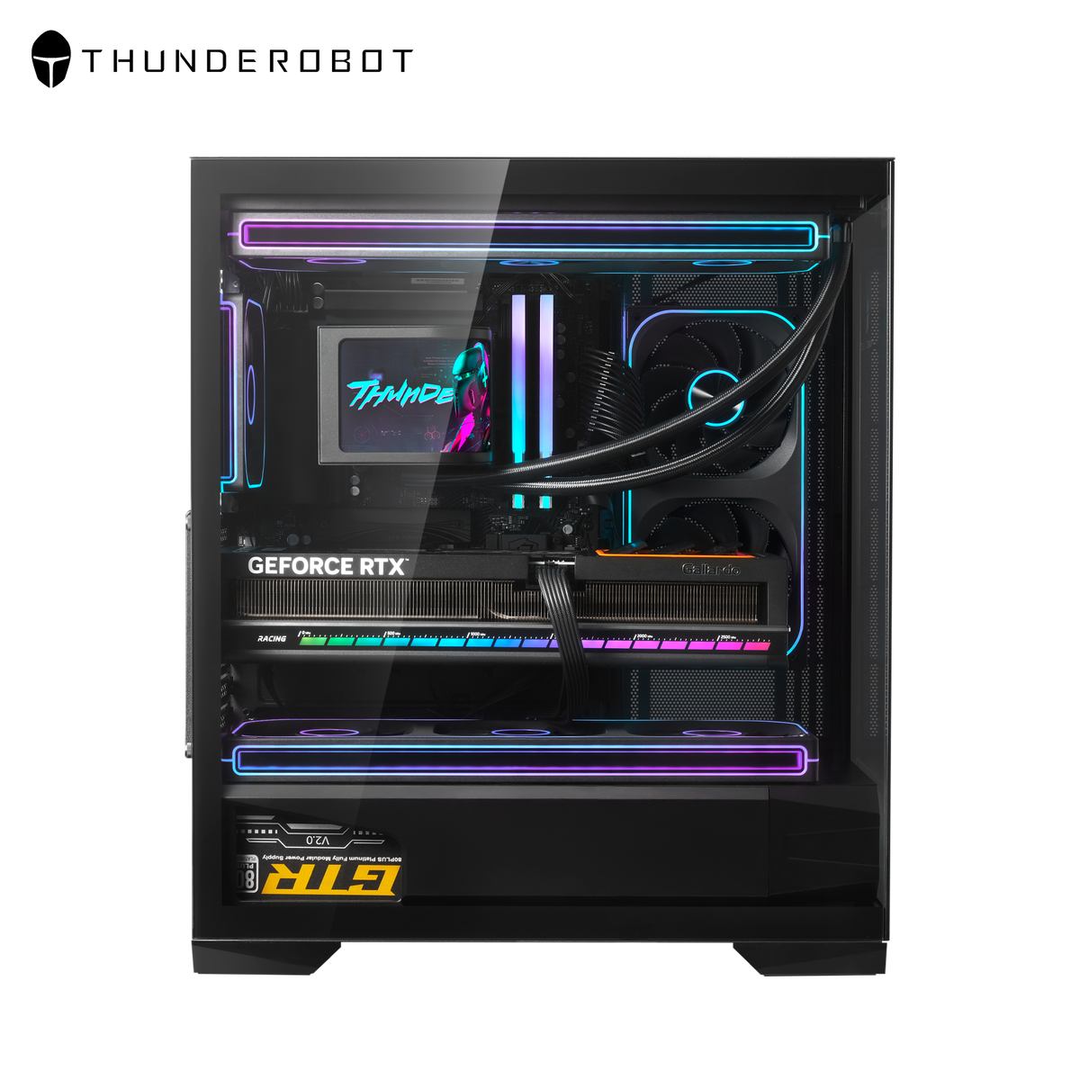 Thunderobot BLACKWARRIOR PC CASE CON PANTALLA