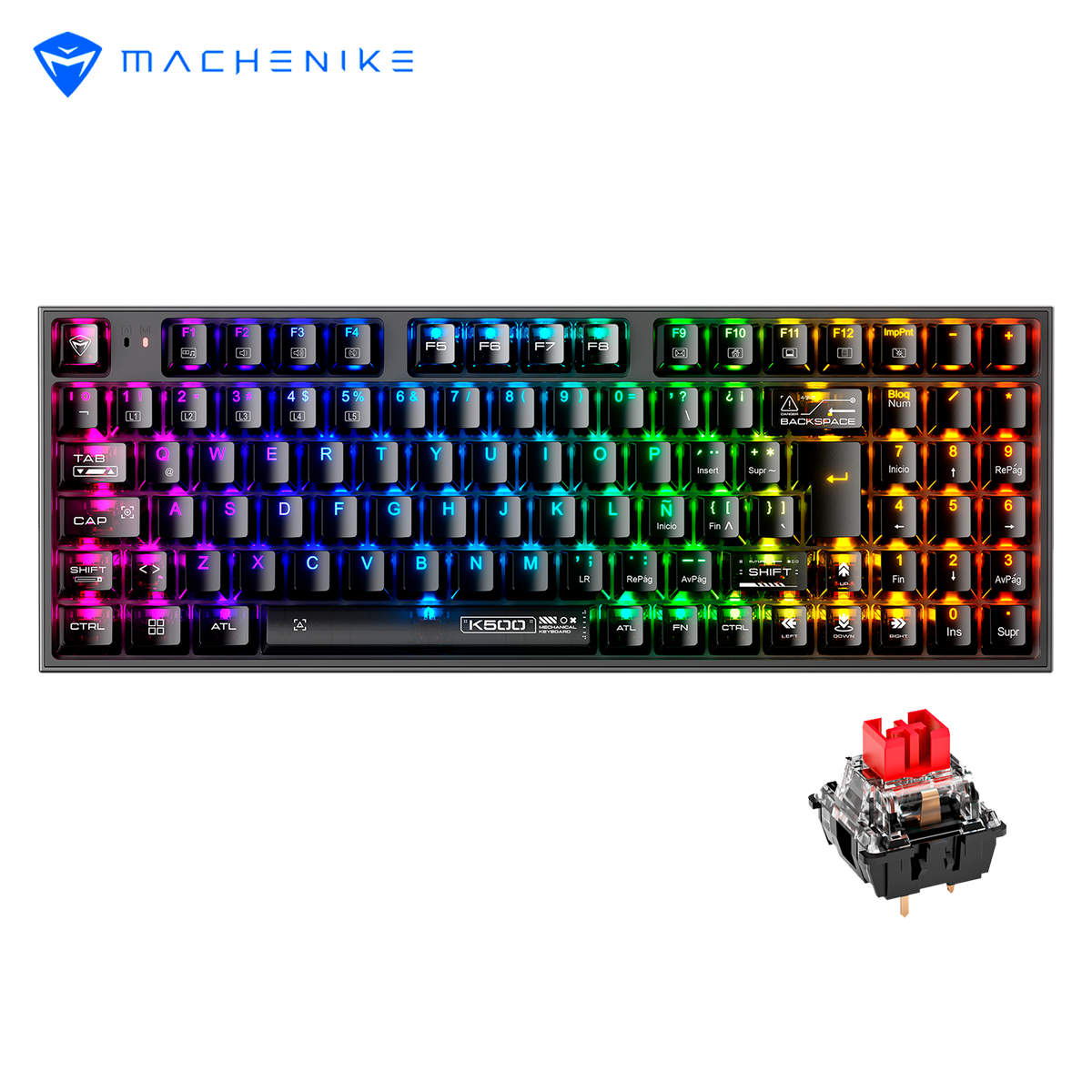 Teclado Mecánico Machenike K500-B94