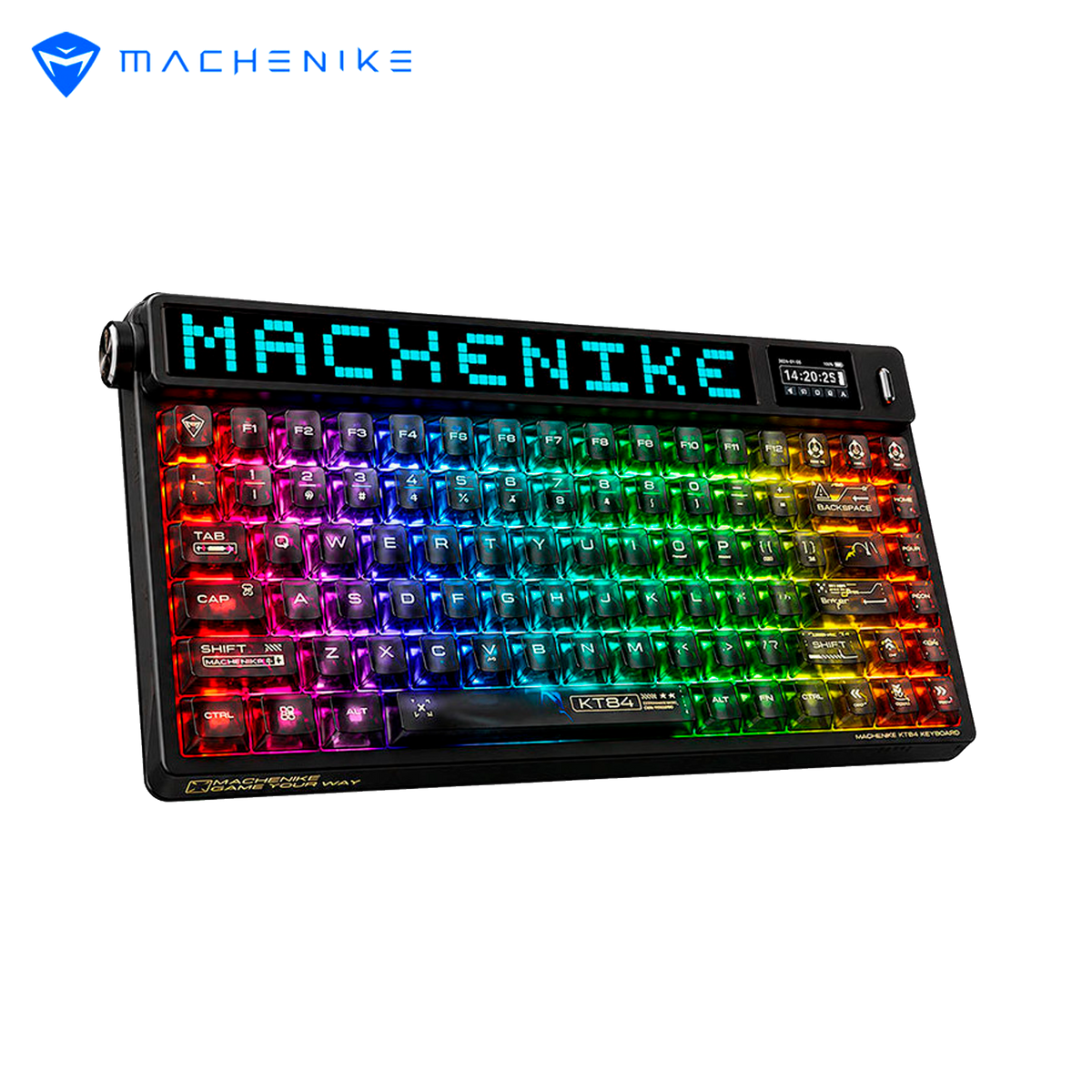 Teclado Mecánico Machenike KT84 NEGRO