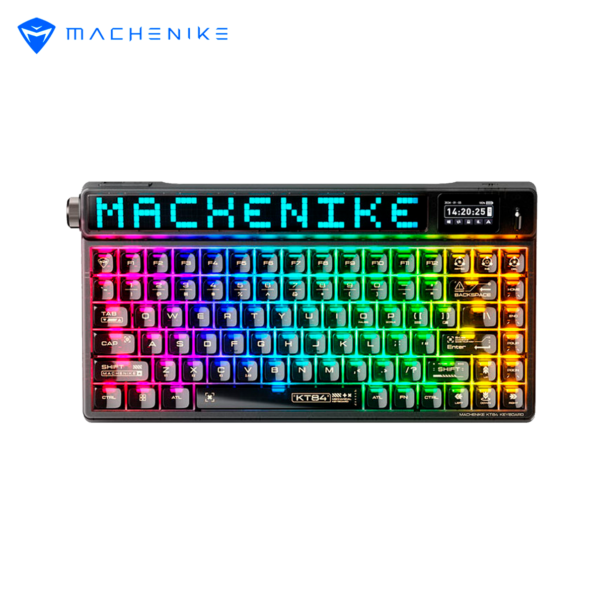 Teclado Mecánico Machenike KT84 NEGRO
