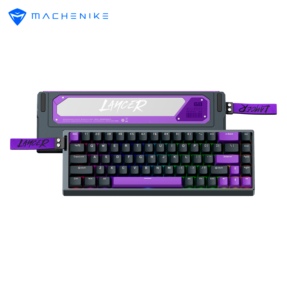 Teclado Mecánico Machenike LACER68
