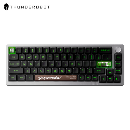 Teclado Mecánico Thunderobot VIC68 SE Blanco/Negro